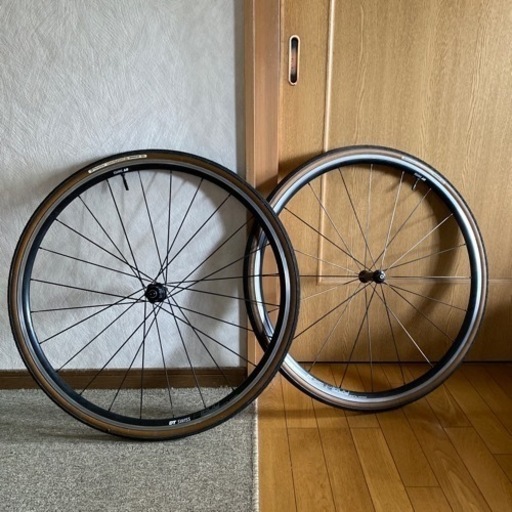 DT SWISS P1800 SPLINE リムブレーキ 前後 +グラベルキングSS 28C