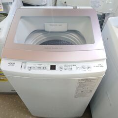 🌟安心の分解洗浄済🌟アクア 7.0kg洗濯機 AQW-S7NBK...