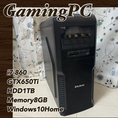 【手渡し限定大特価！】i7-860 GTX650Ti HDD1T...