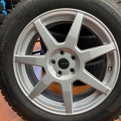 18インチホイール + ブリヂストンスタッドレス 235/60R...