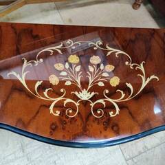 愛品倶楽部柏店】demain コンソール イタリア製 木象嵌