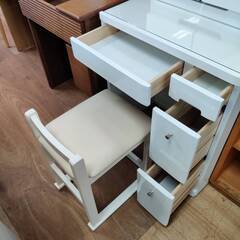 ◇大阪府 神戸市 配達料無料！◇ニトリ◇三面鏡ドレッサー◇チェアセット◇ エレガントな猫脚三面鏡ドレッサー | ニトリネット【公式】 家具