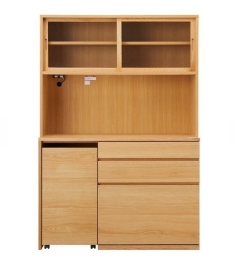 無印 2年使用 キッチン　カップボード 収納家具 カラーボックス