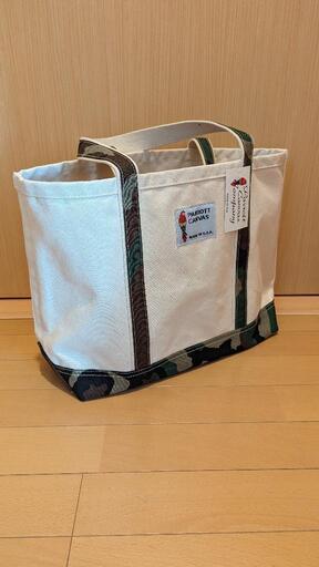 【再値下げ！美品！】パロットキャンバス カモフラトートバック MADE IN USA