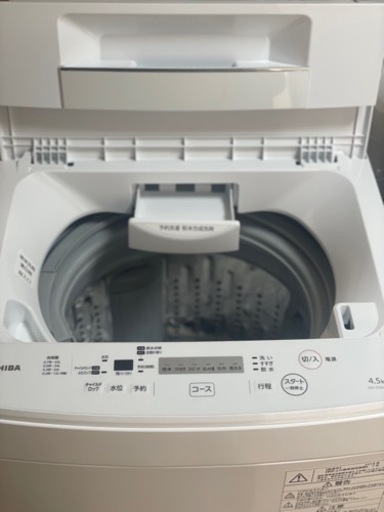 送料・設置込み可　洗濯機　4.5kg TOSHIBA 2018年