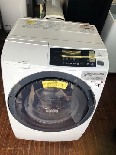 北九州市内配送無料店　日立 HITACHI BD-SG100AL W [ビッグドラム スリム ドラム式洗濯機 (10.0kg)