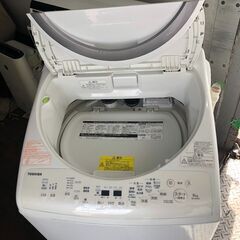 北九州市内配送無料店 東芝 TOSHIBA AW-8V6(S) [たて型洗濯乾燥