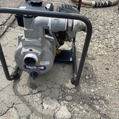 エンジンポンプ　水揚げ