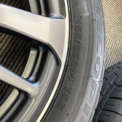 N-BOX カスタム 純正 タイヤ & ホイールセット　(管理番号：2900299)