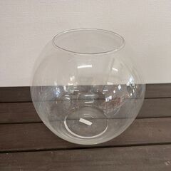 花瓶（ガラス・球体）