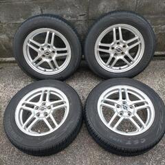 下取条件付　5穴 PCD100 新品同様夏タイヤ 185/65R15