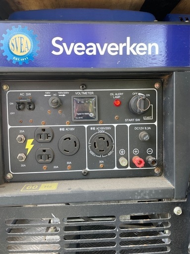 高出力ディーゼル発電機6kW