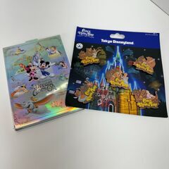 ディズニー ピンバッジ・折りたたみミラー