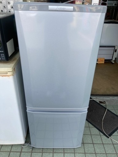 MITSUBISHI ELECTRIC  2ドア冷蔵庫　MR-P15Y-S リサイクルショップ宮崎屋　佐土原店　24.4.19F
