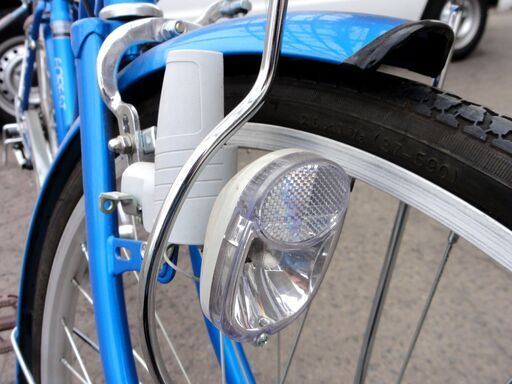 26インチママチャリ 青色 6段ギア付き 26インチ?6段ギア?ママチャリ