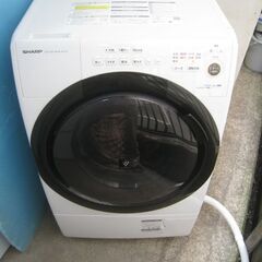 SHARP シャープ ドラム式 洗濯乾燥機 ES-S7F-WL ...