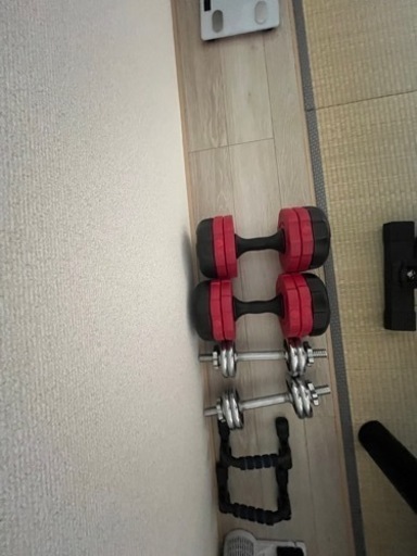 筋トレベンチとダンベルセット