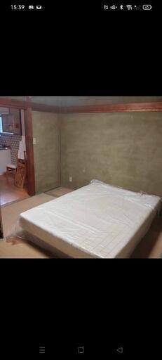 家具 ベッド ダブルベッド　運べる人のみ