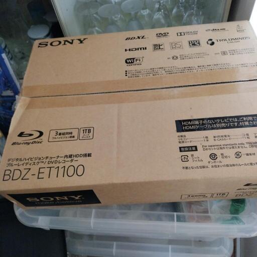 新品未使用品✨SONY BluRayレコーダー
