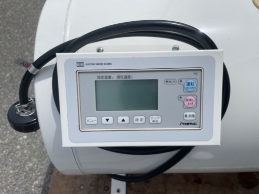 □中古品 イトミック 電気温水器 ES-40N3B 40L 3相200V 2016年 動作 
