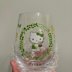 （新品未使用品）キティちゃん　グラス2個セット