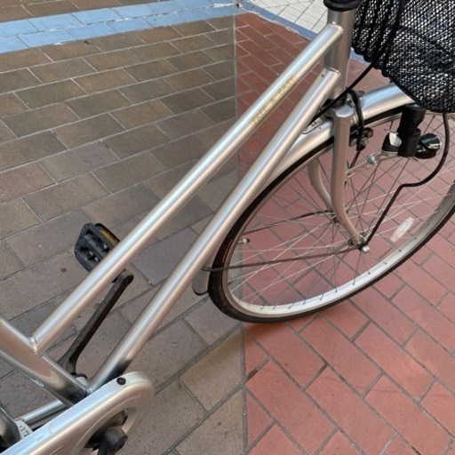 前後のタイヤチューブ新品】 26インチ シティーサイクル 激安中古 