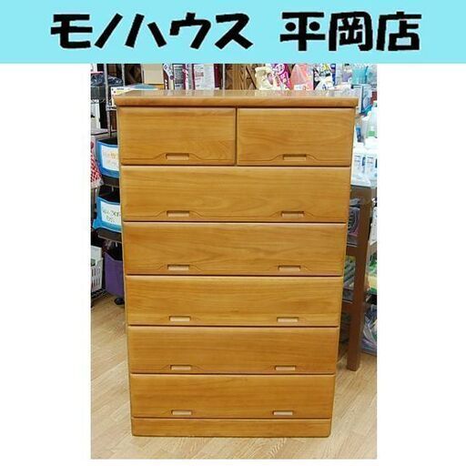整理タンス  箪笥 たんす 6段 レール式 チェスト 衣類収納 服 洋服 幅800×奥行426×高さ1320mm 札幌市 清田区 平岡