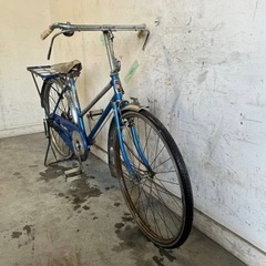 270□岐阜発　△昭和レトロ/KATANO/運搬自転車/26インチ/ロッドブレーキ/走行確認/フェンダーヘコミあり/スレ等あり/現状品　R6.3/16□　