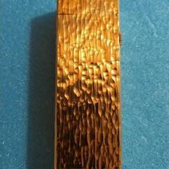 美品 着火確認済みダンヒルdunhillガスライターゴールド