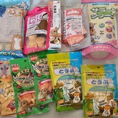 ハムスターのおやつ・ご飯・砂・床材セット