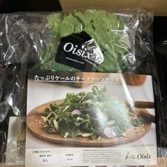 ケールのチーズナッツサラダと舞茸　野菜セット