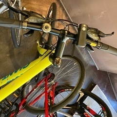 取引き中【訳あり！GIANT ESCAPE R3 チェーン新品！】アルミフレーム　3×8速　700×28cクロスバイク　イエロー