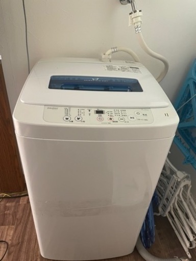 洗濯機　引き渡し者決定
