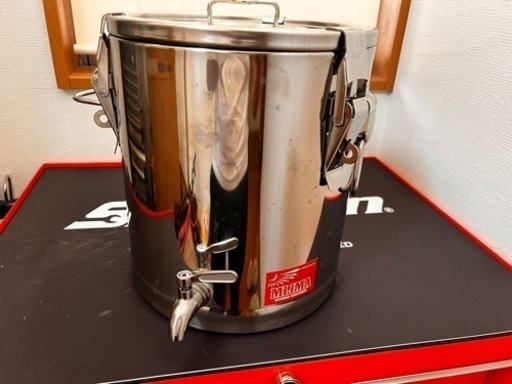 MLIMA ウォーターサーバー　ステンレス　コック変更済み　10L