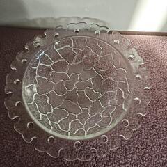 レトロなガラス大皿