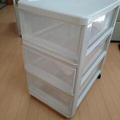 【お取引中】家具 収納ケース　3段収納ボックス