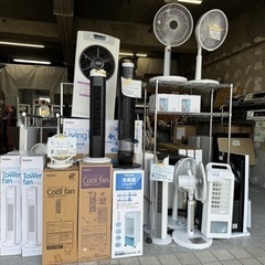 夏物 家電  扇風機- ̗̀ 𖤐タワーファンなど大量入荷◌…