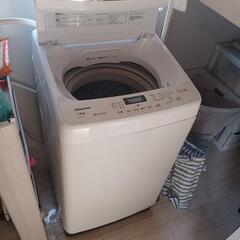 洗濯機　7,5kg　2018年製
