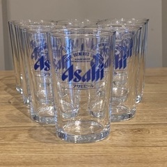 アサヒ ASAHI 一口 ビールグラス 8個セット コップ タンブラー