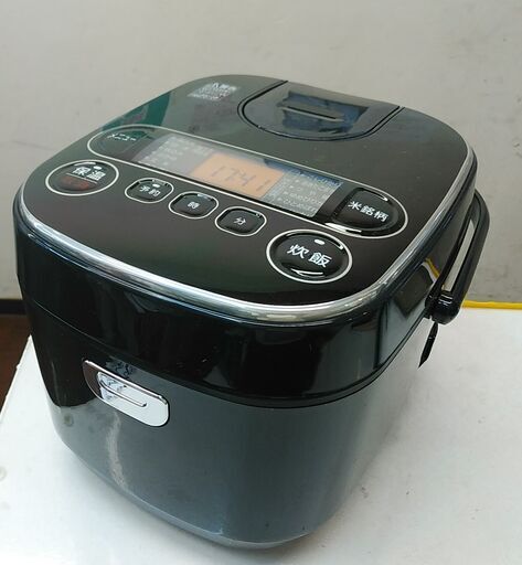 品質保証☆配達有り！6000円(税別）アイリスオーヤマ 5合炊き マイコンジャー炊飯器 2020年製 ブラック