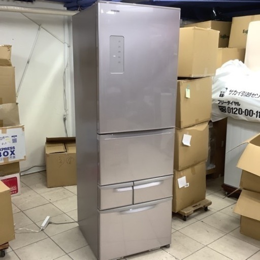 TOSHIBA  東芝　冷蔵庫　GR-J43GL   2016年製 426L