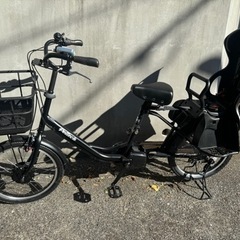 美品 自転車 子供乗せ 電動アシスト自転車