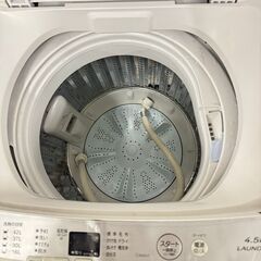17171 AQUA 一人暮らし洗濯機 2017年製 4.5kg ◇大阪市内・東大阪市他 