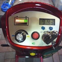 PORTUS 電動シニアカート DREAM S45 赤 大容量・高速充電器付き 航続