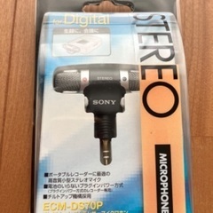 SONY ECM-DS70P　エレクトレット コンデンサーマイク...