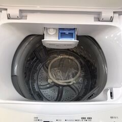 437】洗濯機 アイリスオーヤマ IAW-T605WL 2023年製 幅55.5cm×奥行52.5