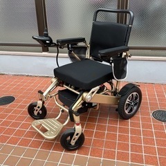 【新品・未使用】全自動折りたたみ式 電動車椅子