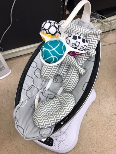 【439】電動バウンサー 4moms グレー