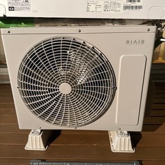 【設置後未使用2023年製】RIAIR YHA-S22N リエア エアコン 2.2kw ホワイト 新品109,780円！2台目！