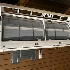 【設置後未使用2023年製】RIAIR YHA-S22N リエア エアコン 2.2kw ホワイト 新品109,780円！2台目！